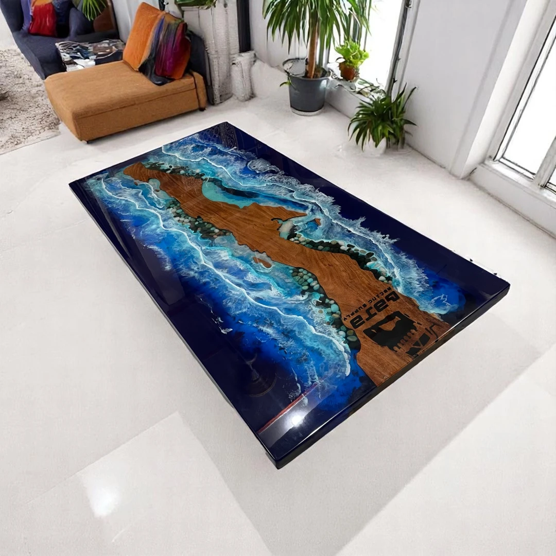 DIY Epoxy Table Tops for Unique Home Décor